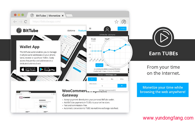 经常上Youtube的朋友，在Google Chrome上安装一个插件能赚虚拟币-我爱收益
