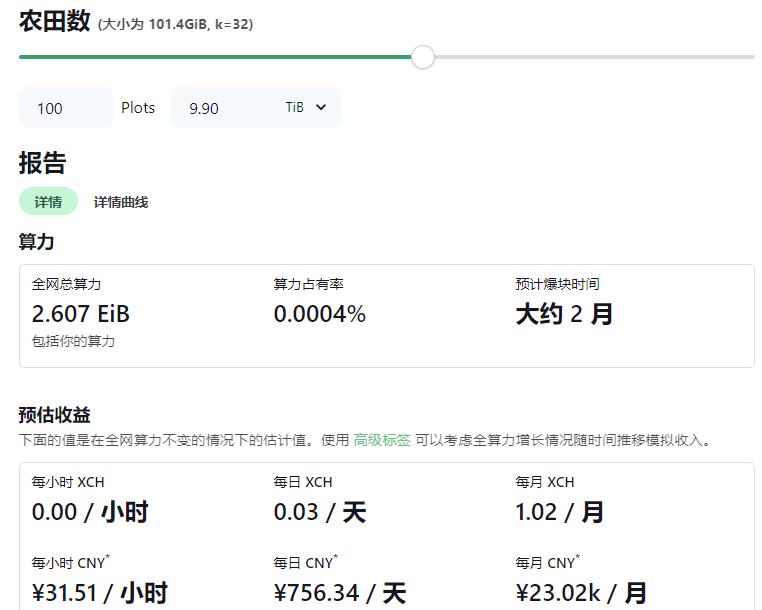 XCH挖矿每天收益是多少,Chia起亚币一天收益估算计算方法-我爱收益