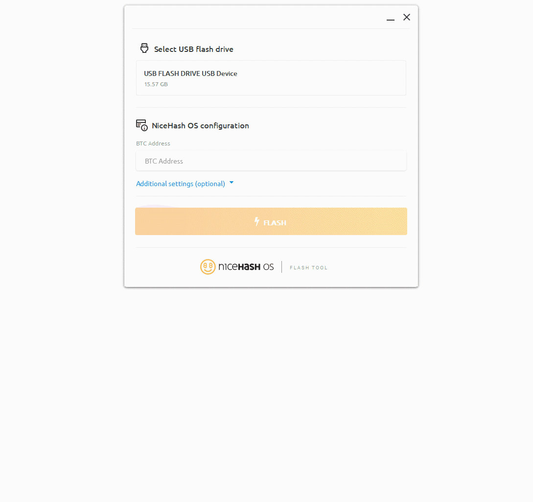 NiceHash OS Flash 工具,操作教程和使用方法-我爱收益