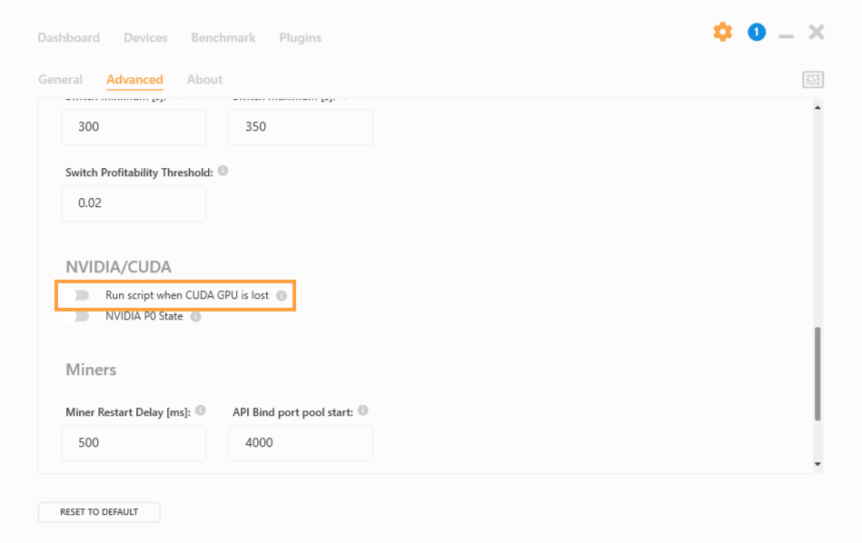 NiceHash中矿机随机重启的解决方案之一-我爱收益