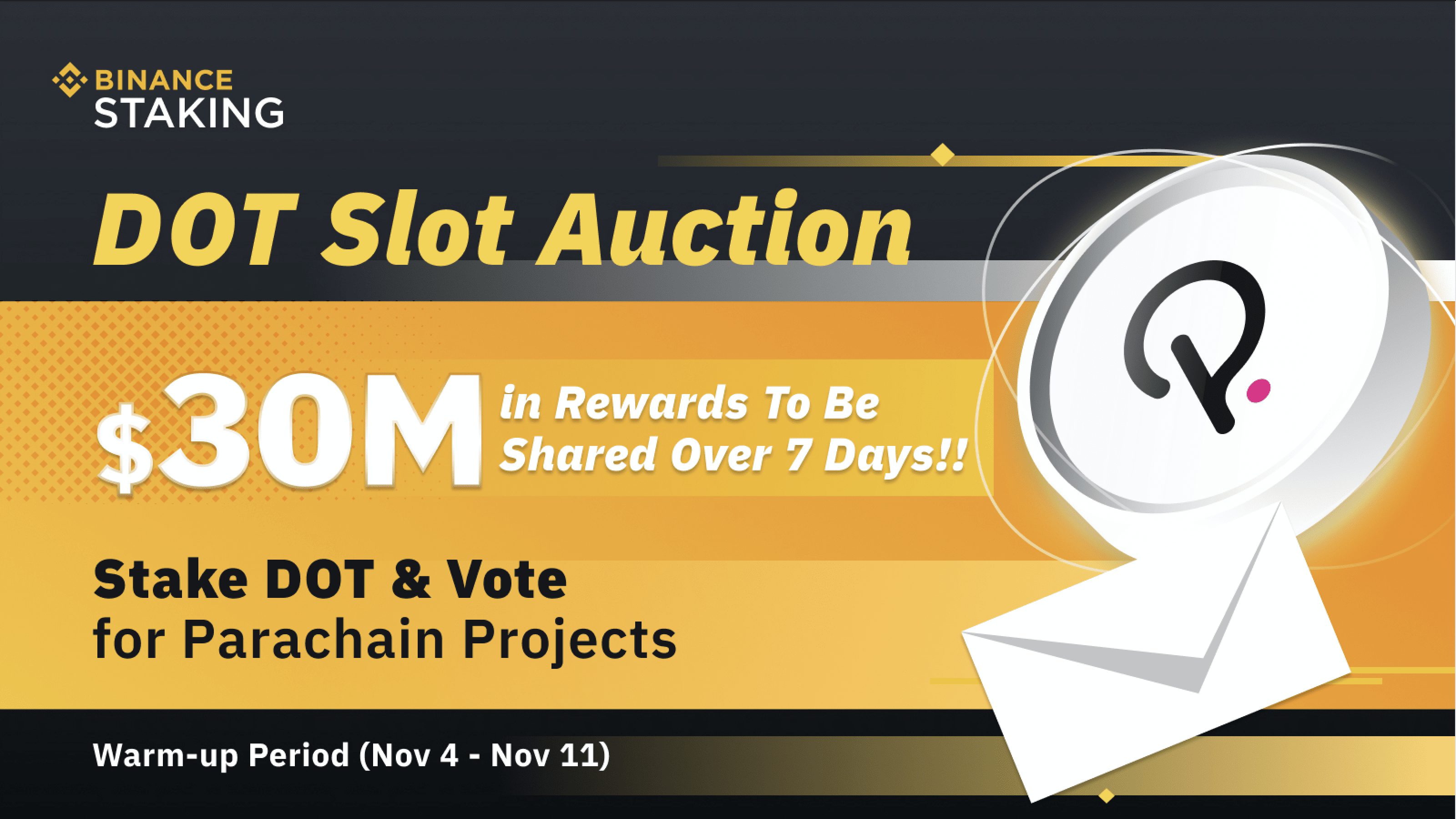如何通过 Binance 上的 Parachain Slot Auctions 赚取 Polkadot (DOT) 的利息-我爱收益