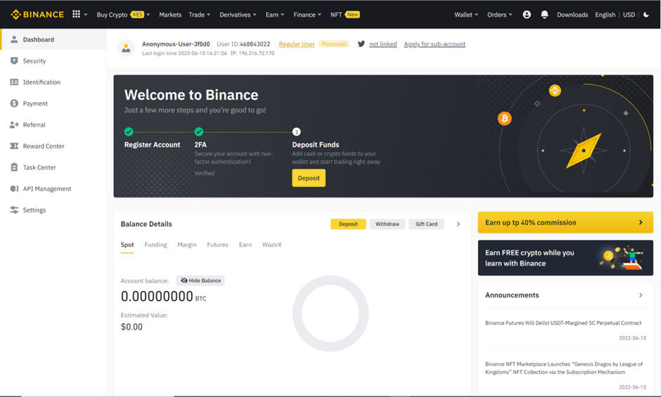 如何将加密货币从 Binance 转移到 Trust 钱包-我爱收益